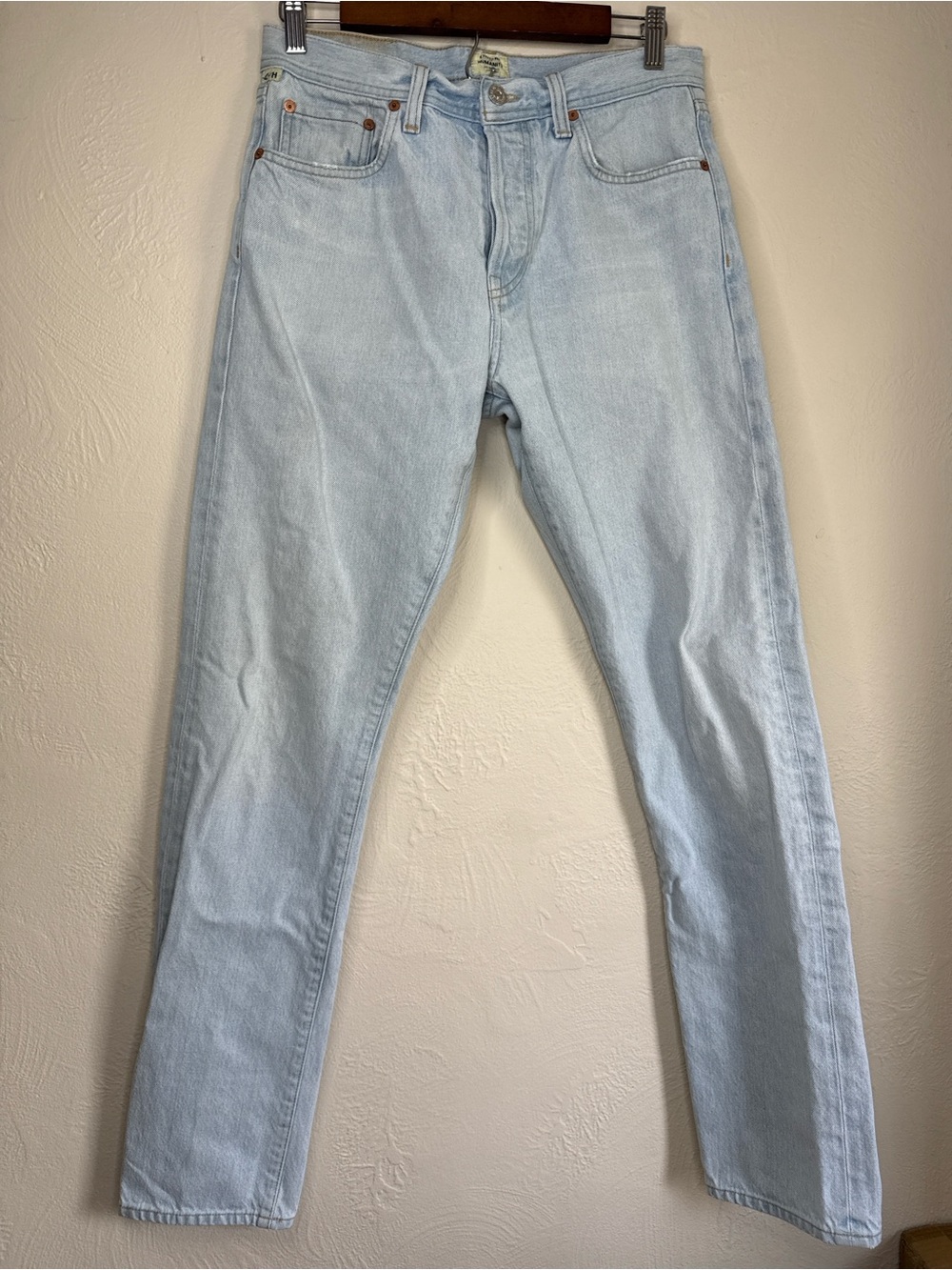 Citizens of Humanity Wyatt Narrow Fit Jeans Light Wash tagged 30 Made in USA